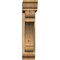 Ekena Millwork Olympic Traditional Rough Sawn Bracket w/ Offset Brace, Western Red Cedar, 6"W x 26"D x 26"H BKT0604X26X26OLY01RWR - alternate 4